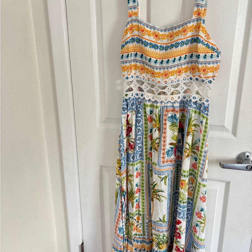 CUPSHE Colorful Patterned Maxi Dress